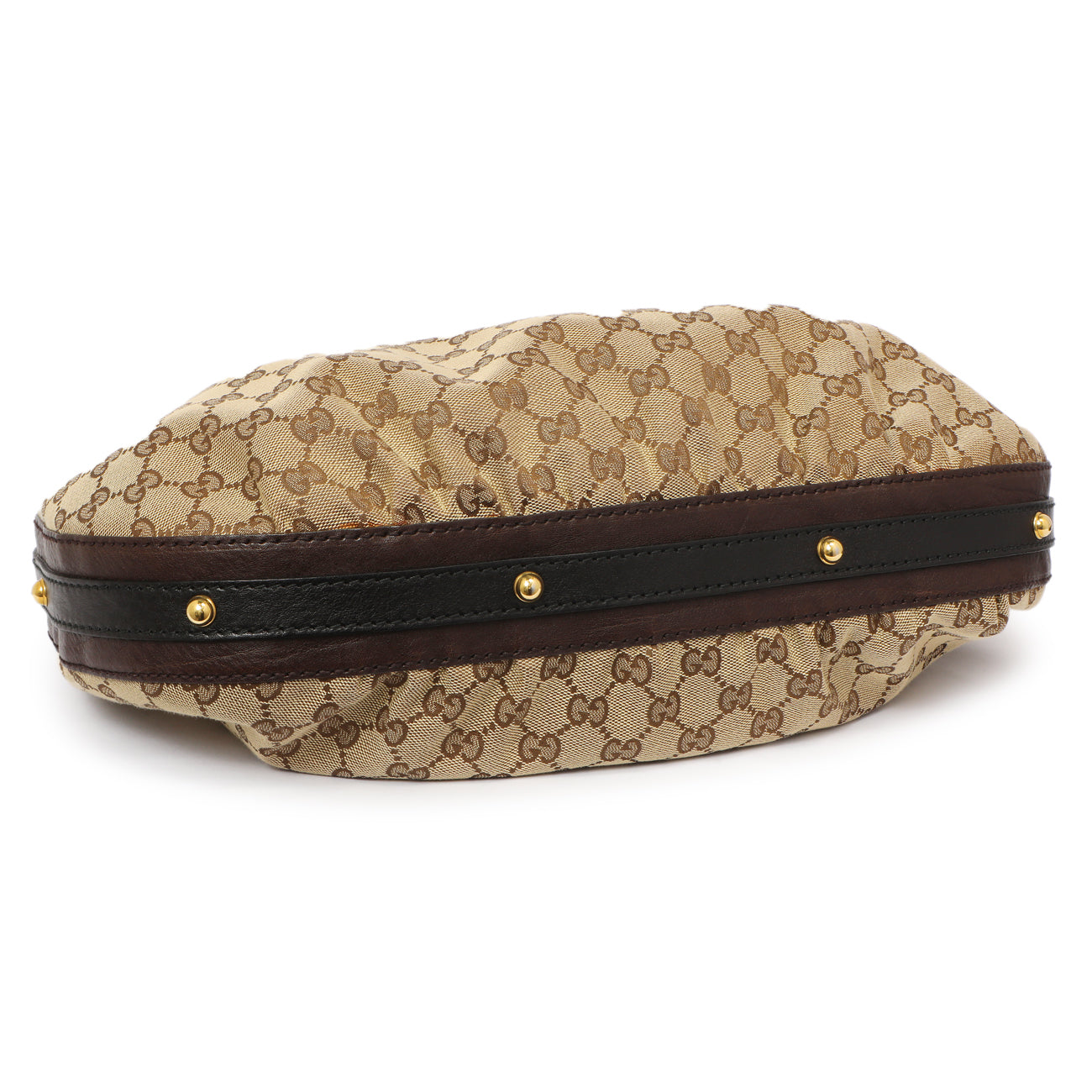 Exclusive Gucci Monogram Medium Interlocking Hobo — Back View