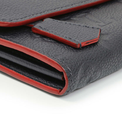 Exclusive Louis Vuitton Marine Rouge Empreinte Pont-Neuf Wallet — Lifestyle View