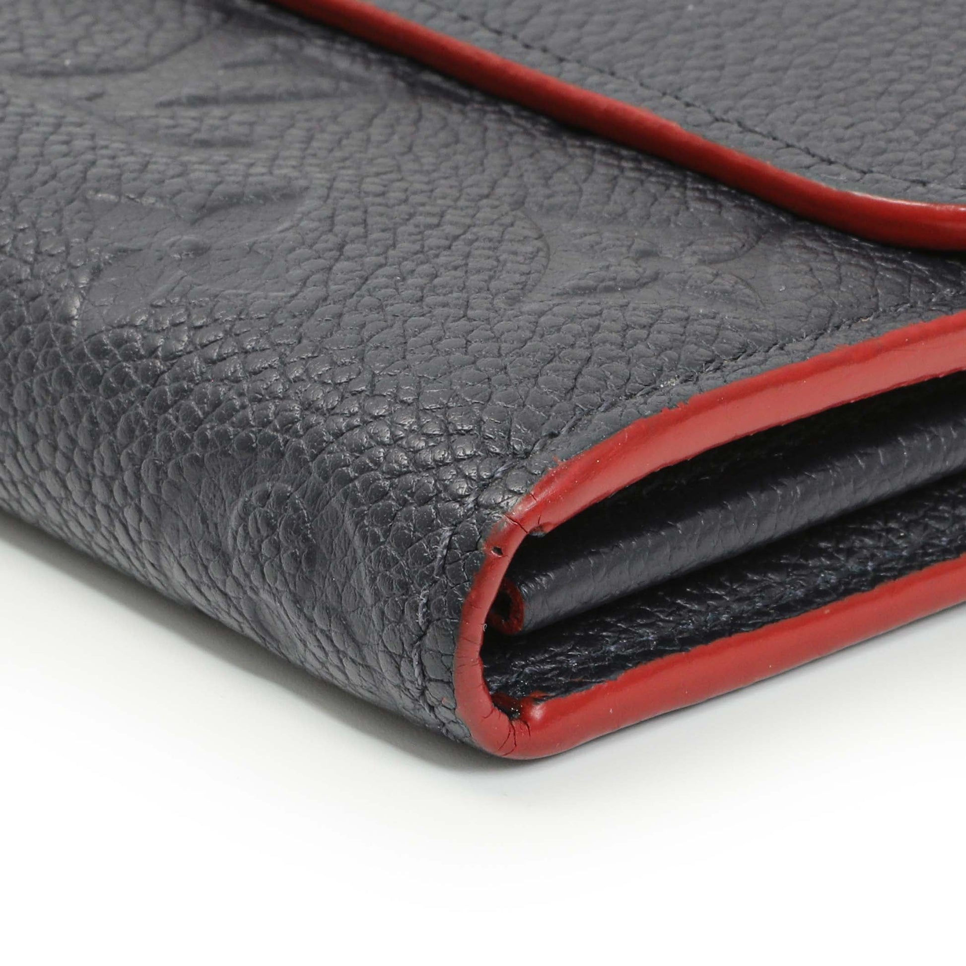Exclusive Louis Vuitton Marine Rouge Empreinte Pont-Neuf Wallet — Alternate View 7