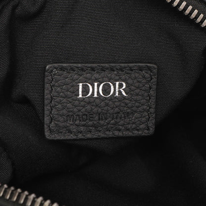 Exclusive Christian Dior Blue Oblique Messenger Pouch — Lifestyle View