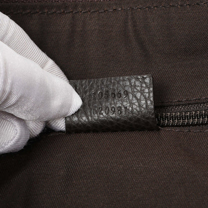 Exclusive Gucci Monogram Nylon Large Travel Hobo — Lifestyle View