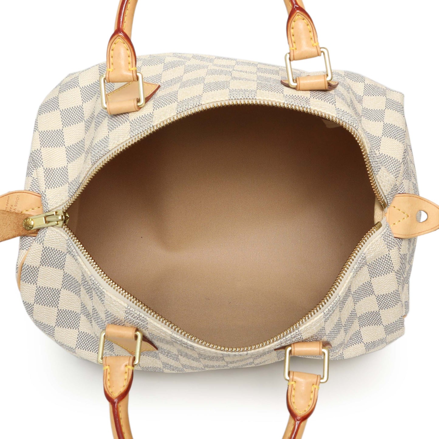 Exclusive Louis Vuitton Damier Azur Speedy 30 — Alternate View 8