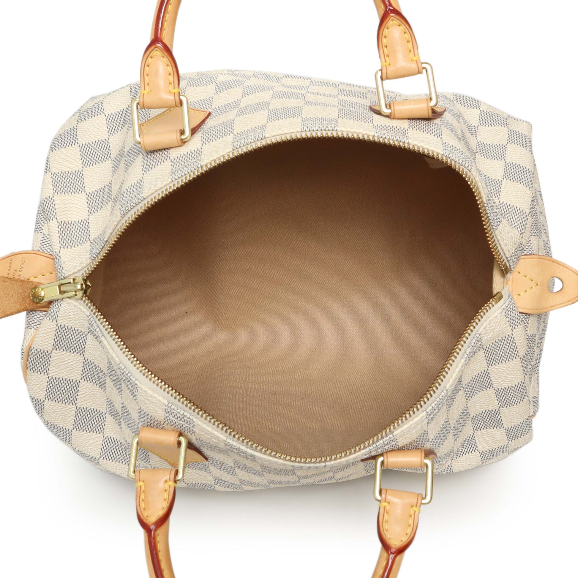 Exclusive Louis Vuitton Damier Azur Speedy 30 — Alternate View 8