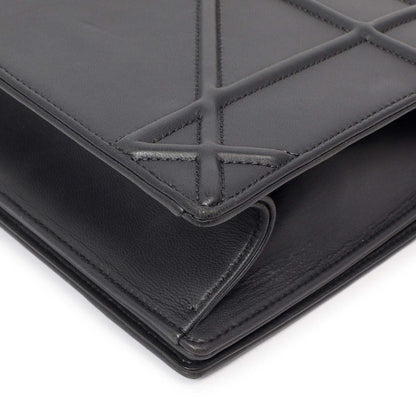 Exclusive Christian Dior Navy Lambskin Medium Diorama — Alternate View 8