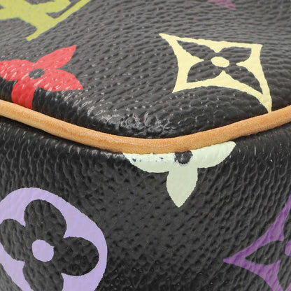 Exclusive Louis Vuitton Black Monogram Multicolor Pochette Accessories — Top View