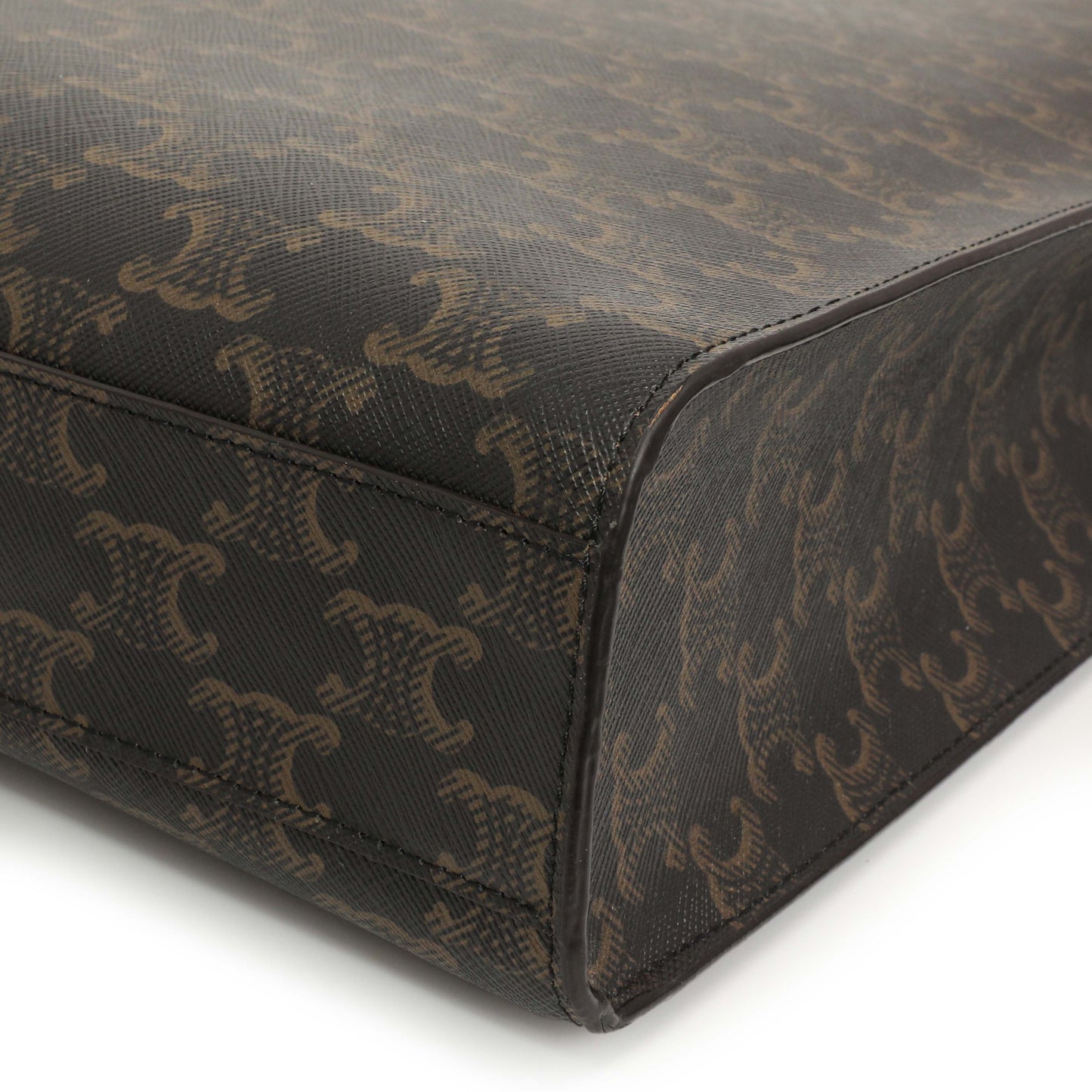 Exclusive Celine Triomphe Canvas Small Vertical Cabas — Alternate View 7
