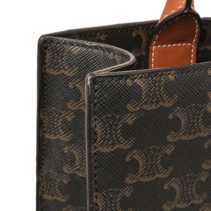 Exclusive Celine Triomphe Canvas Small Vertical Cabas — Alternate View 8
