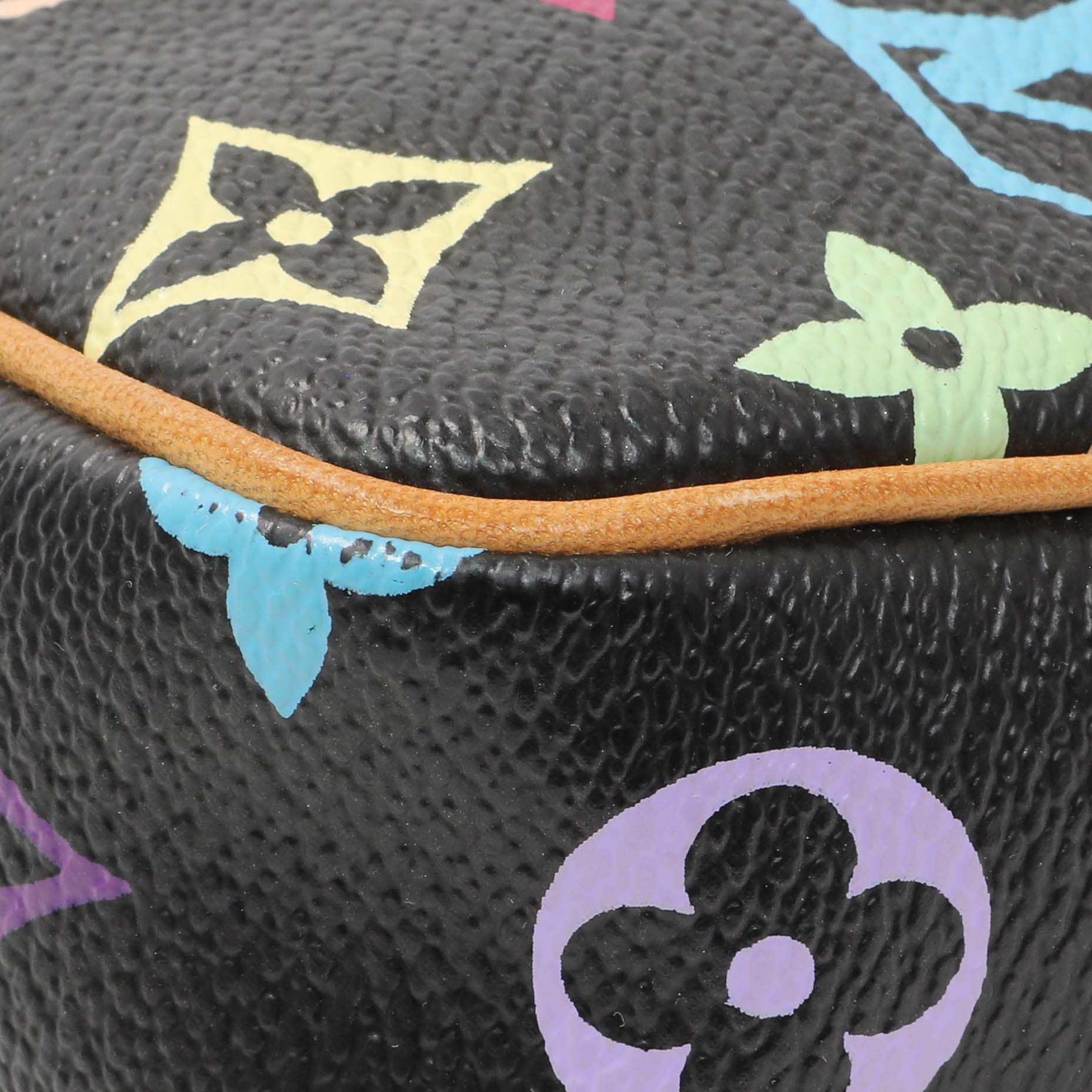 Exclusive Louis Vuitton Black Monogram Multicolor Pochette Accessories — Alternate View 7