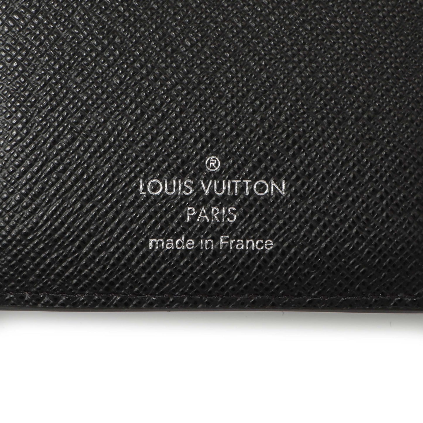 Exclusive Louis Vuitton Black Epi Twist XS Wallet — Top View