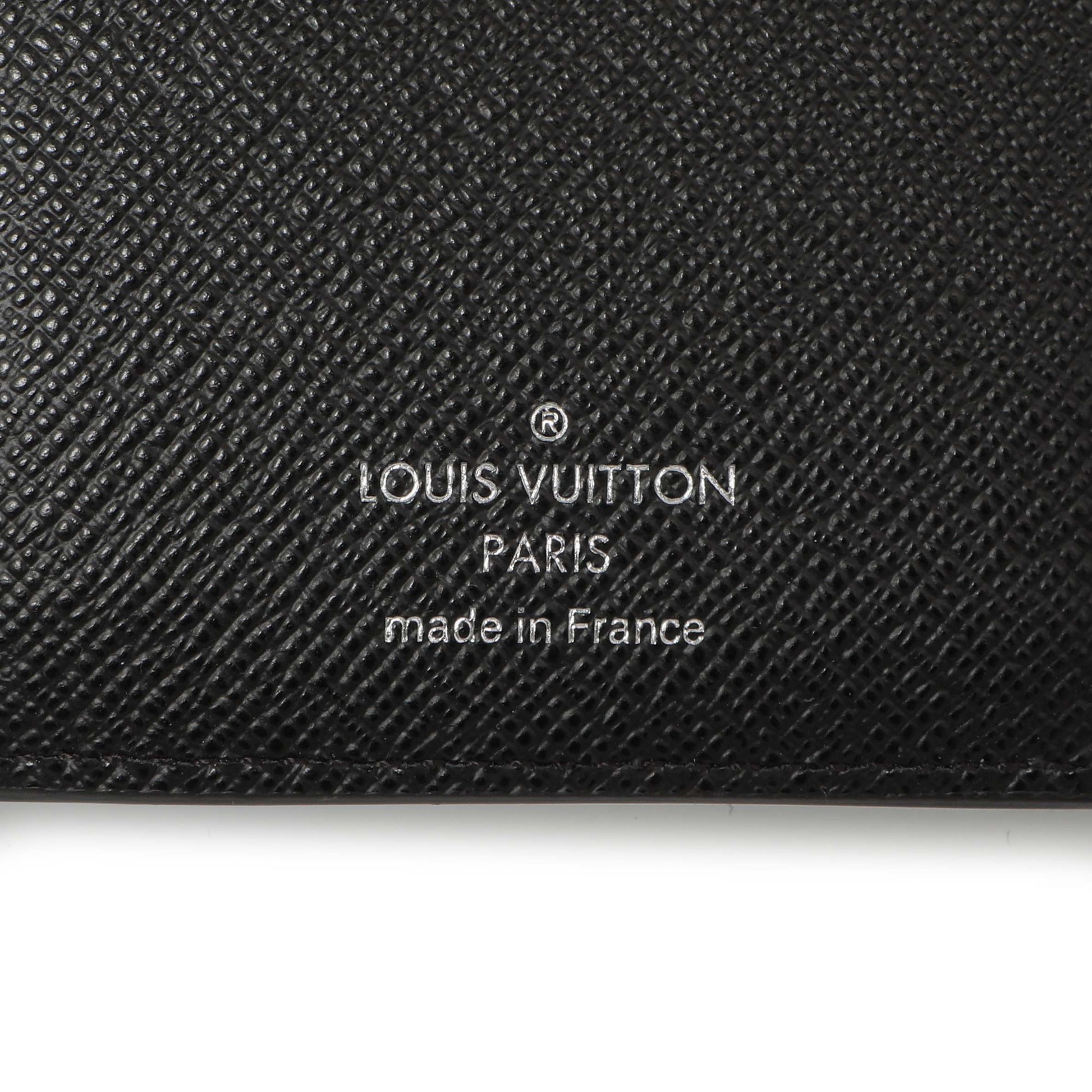 Exclusive Louis Vuitton Black Epi Twist XS Wallet — Top View