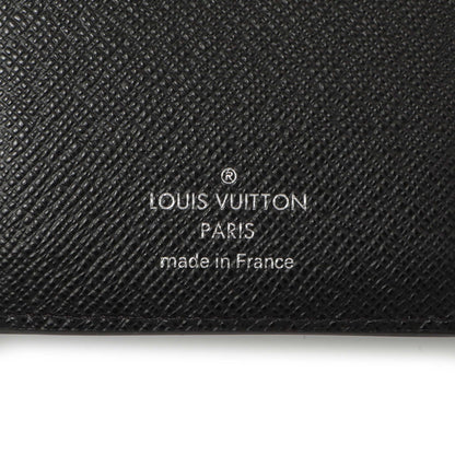 Exclusive Louis Vuitton Black Epi Twist XS Wallet — Top View