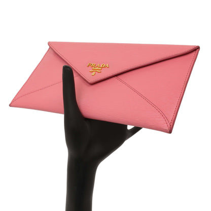 Exclusive Prada Pink Vitello Move Envelope Wallet — Alternate View 13