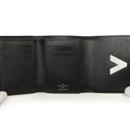 Exclusive Louis Vuitton Black Epi Twist XS Wallet — Detail View