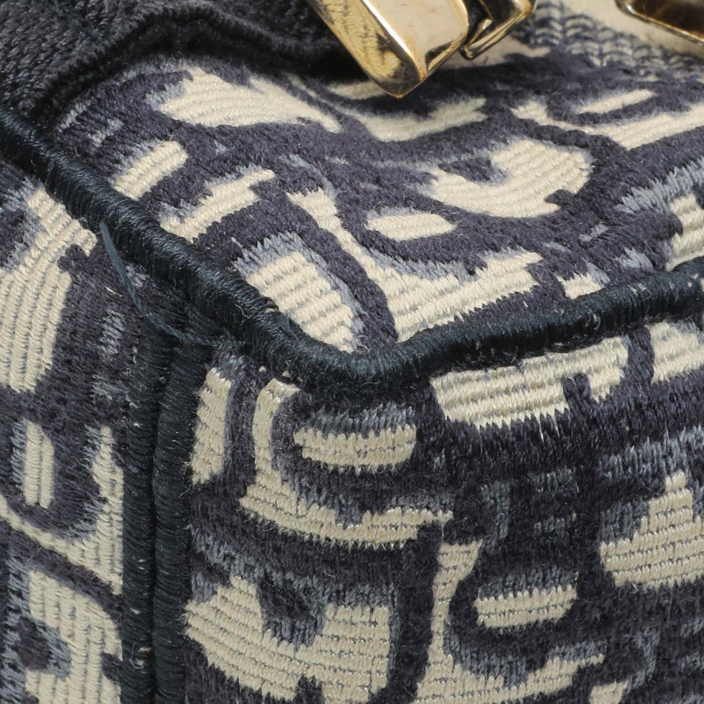 Exclusive Christian Dior Blue Oblique Small Diorcamp — Alternate View 7