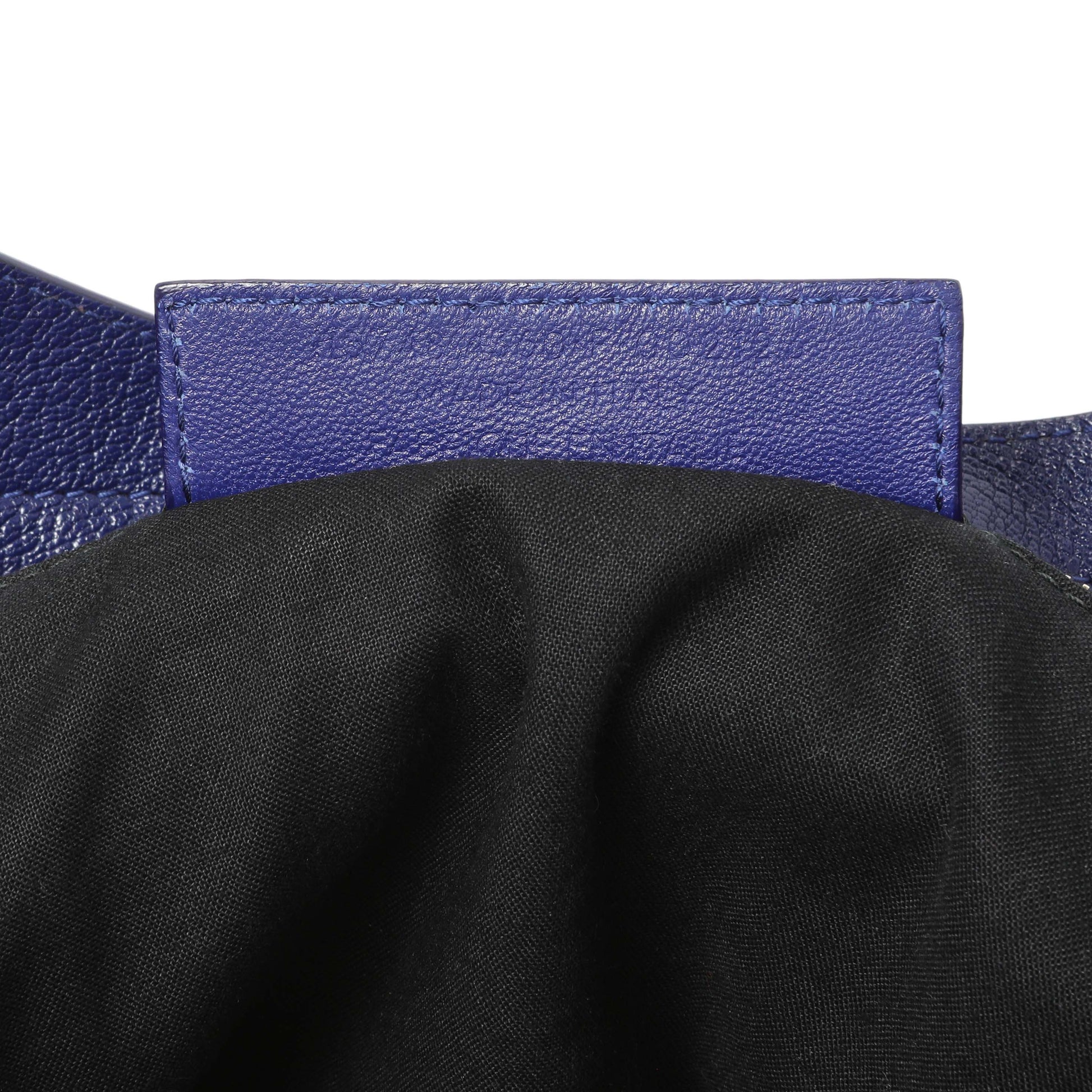 Exclusive Balenciaga Bleu Nuit Chevre Metallic Edge City — Alternate View 12