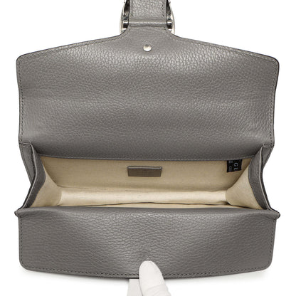 Exclusive Gucci Grey Calfskin Enamel Small Dionysus Shoulder Bag — Alternate View 9