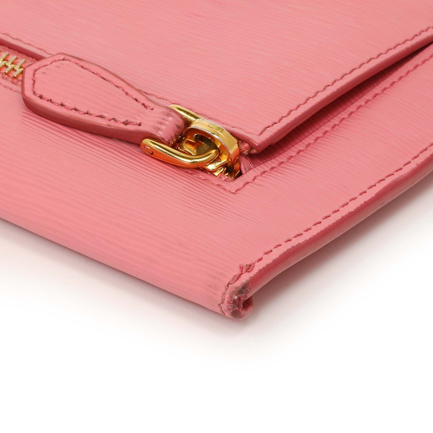 Exclusive Prada Pink Vitello Move Envelope Wallet — Alternate View 7
