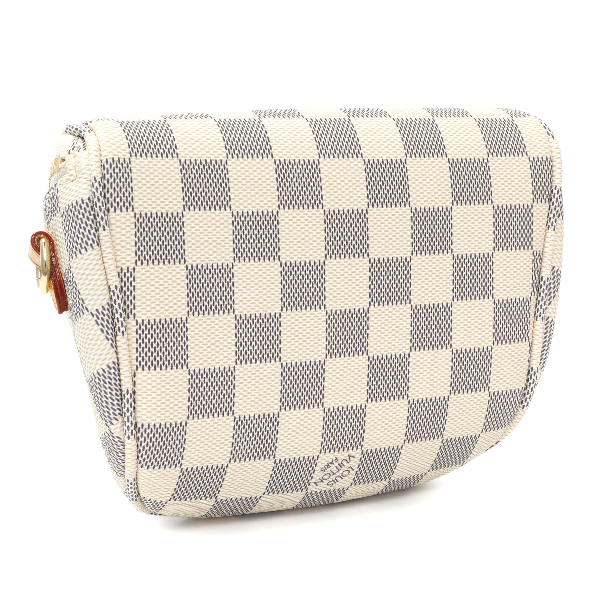 Exclusive Louis Vuitton Damier Azur Mini Bumbag — Side View