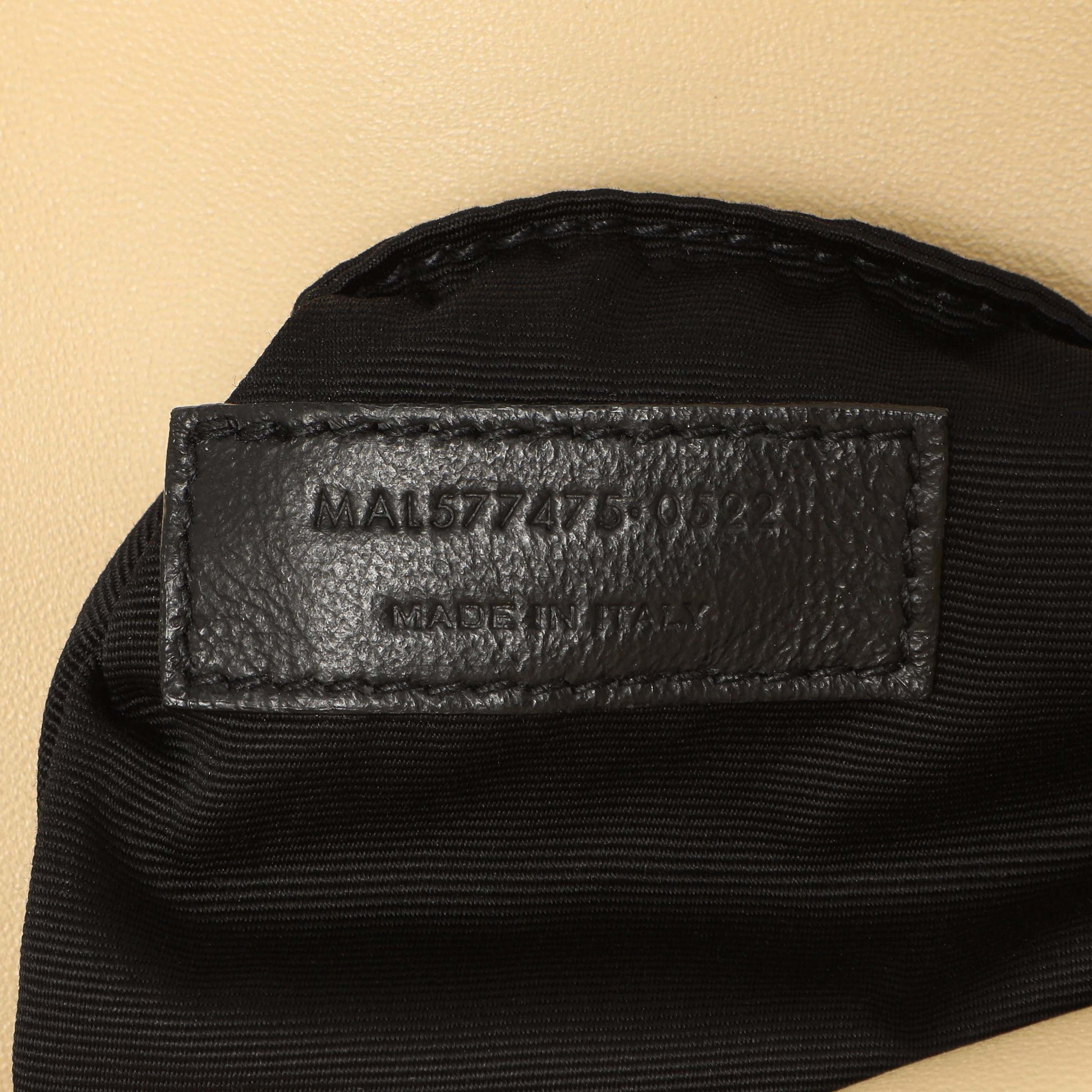 Exclusive Saint Laurent Jaune Pale Lambskin Medium Loulou Puffer — Alternate View 11