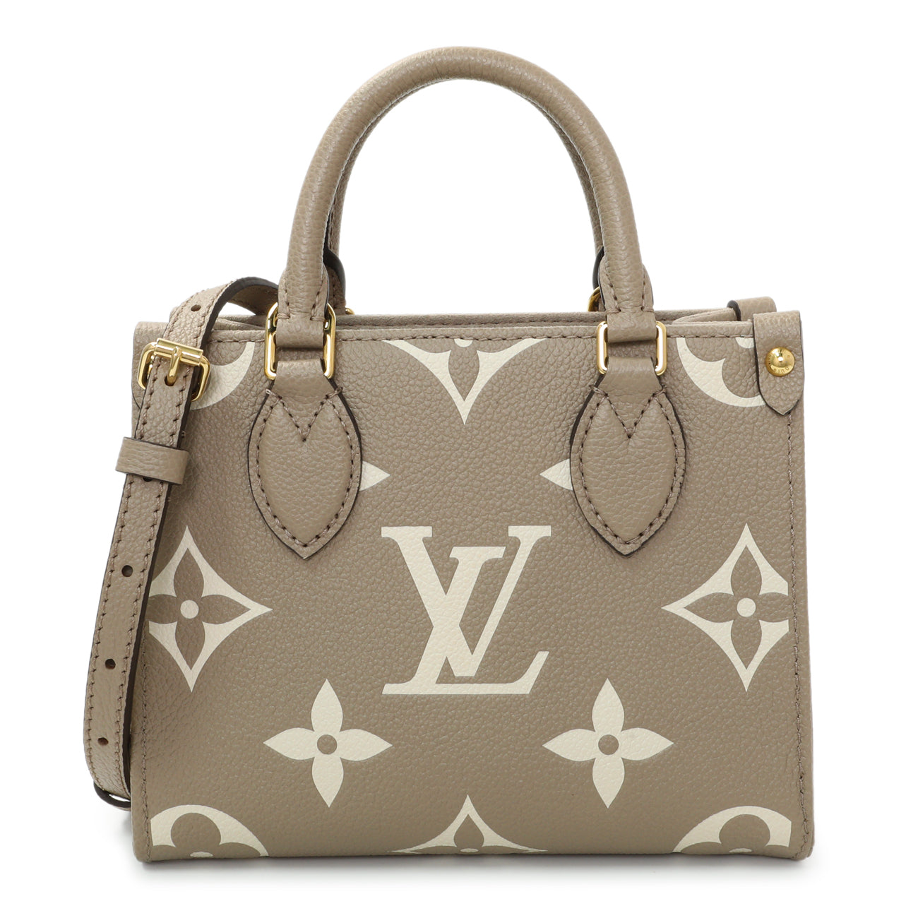 Exclusive Louis Vuitton Empreinte Monogram Onthego BB — Front View