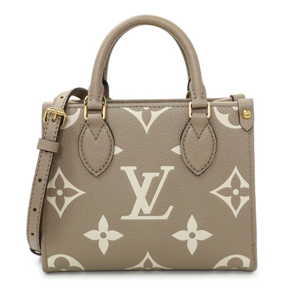 Exclusive Louis Vuitton Empreinte Monogram Onthego BB — Front View