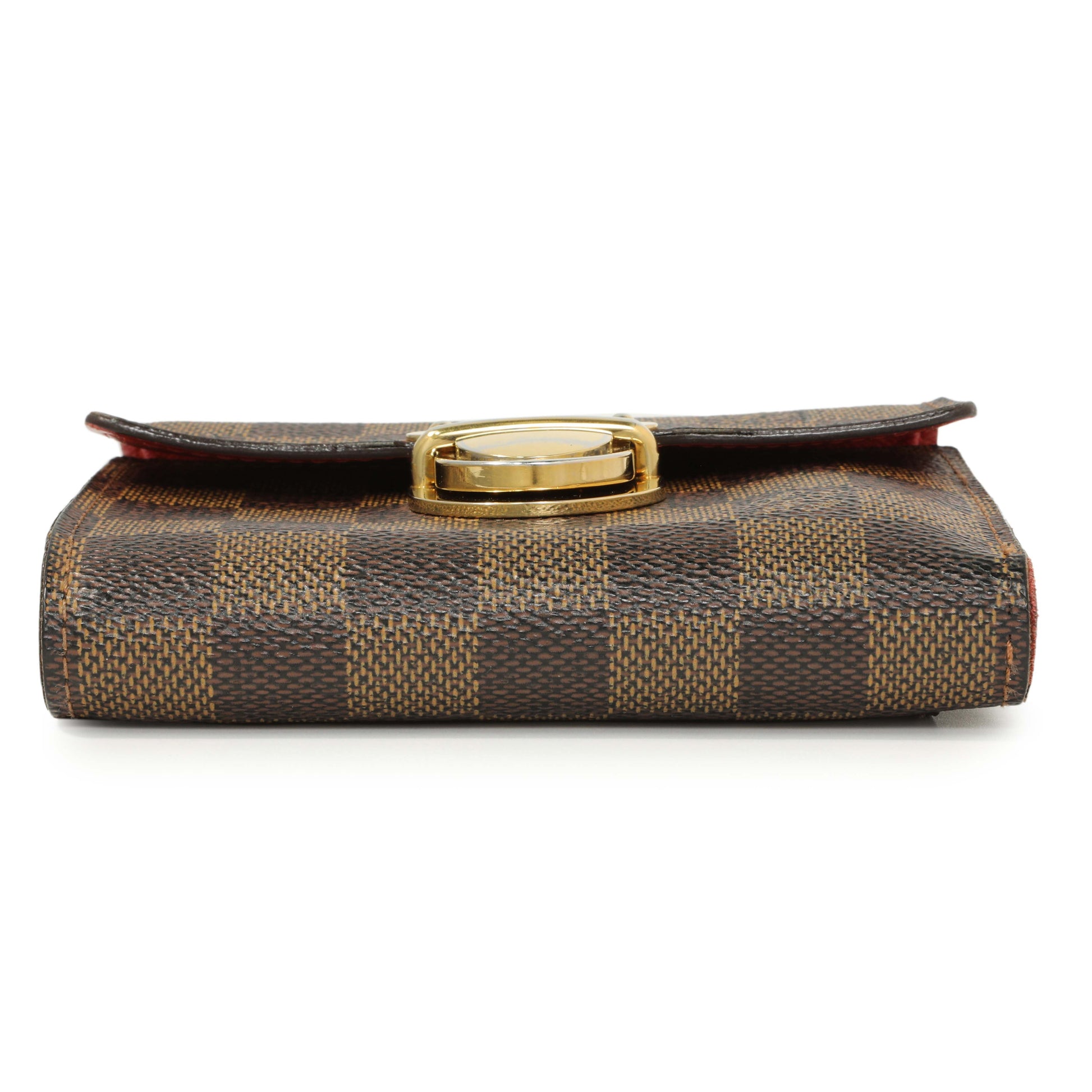 Exclusive Louis Vuitton Damier Ebene Koala Wallet — Back View