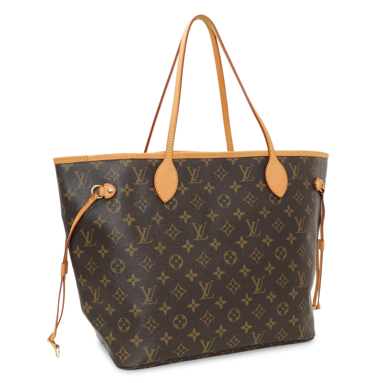 Exclusive Louis Vuitton Monogram Neverfull MM — Side View