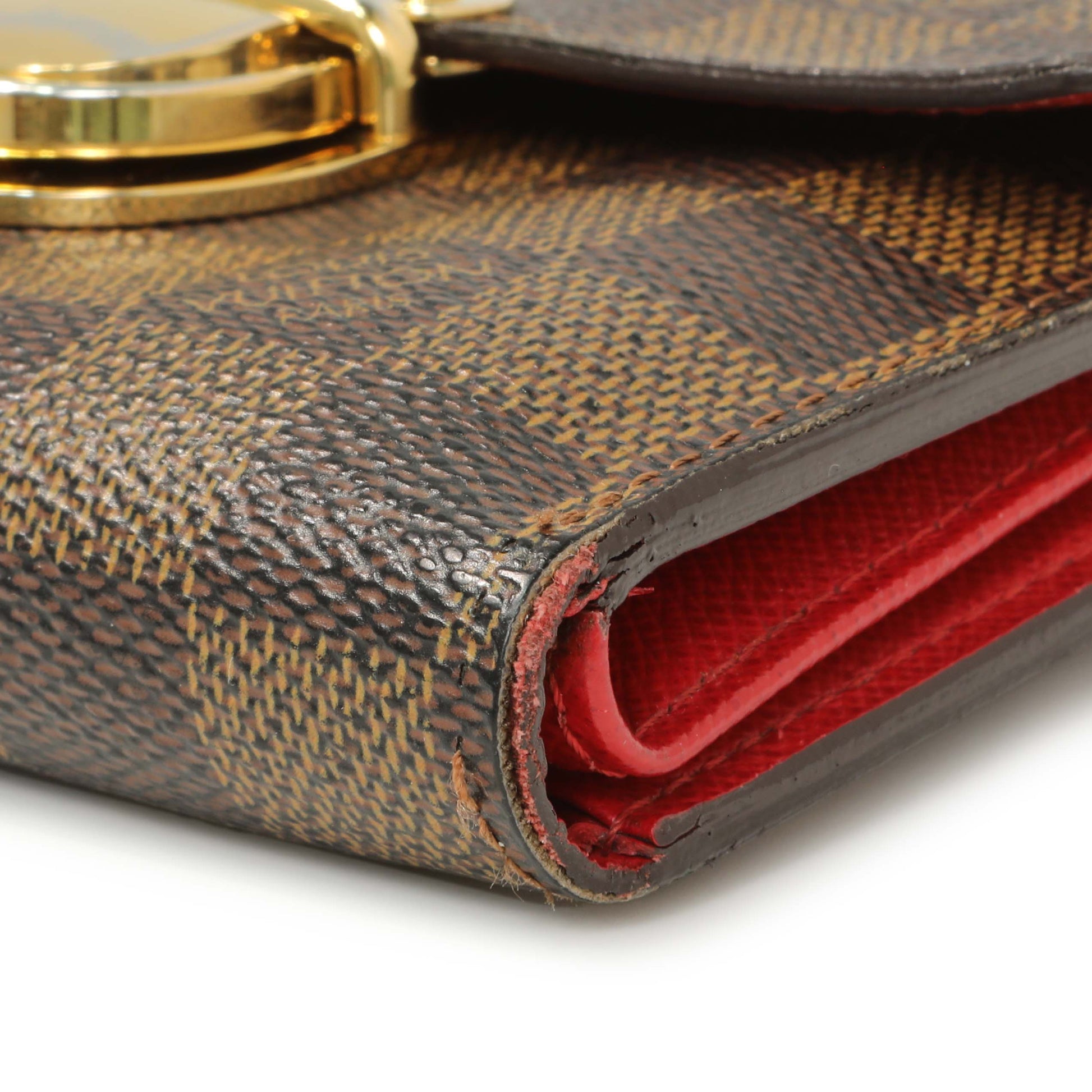 Exclusive Louis Vuitton Damier Ebene Koala Wallet — Detail View
