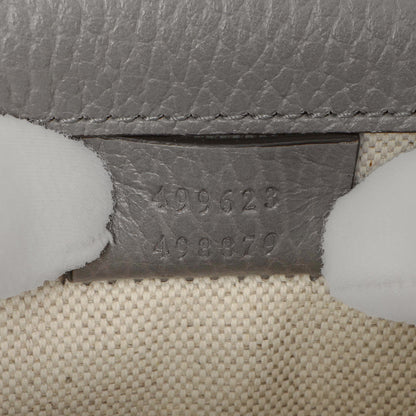 Exclusive Gucci Grey Calfskin Enamel Small Dionysus Shoulder Bag — Alternate View 11