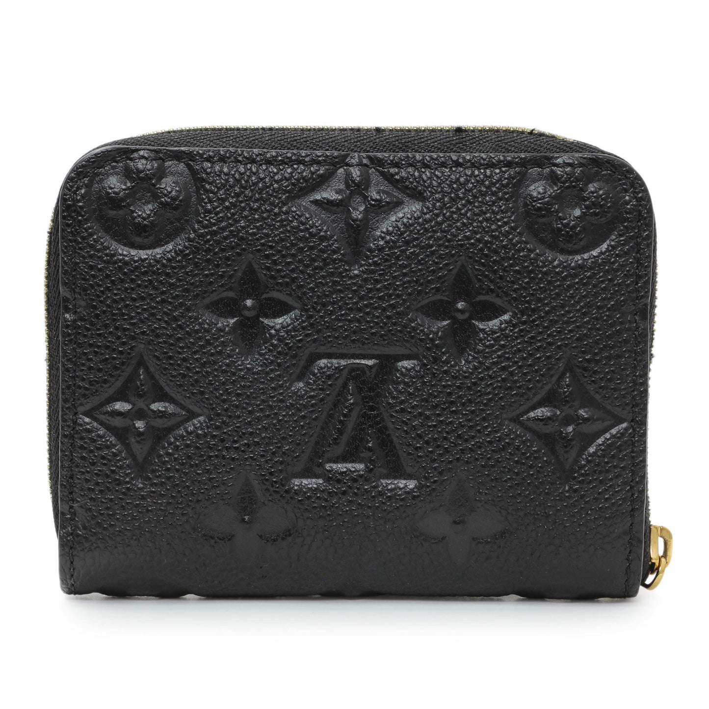 Exclusive Louis Vuitton Black Empreinte Zippy Coin Purse — Side View