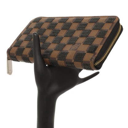 Exclusive Louis Vuitton Black Damier Paillettes Zippy Wallet — Alternate View 15
