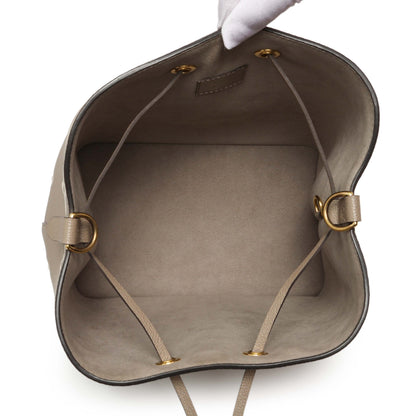 Exclusive Louis Vuitton Tourterelle Creme Empreinte Monogram Giant NeoNoe MM — Alternate View 8