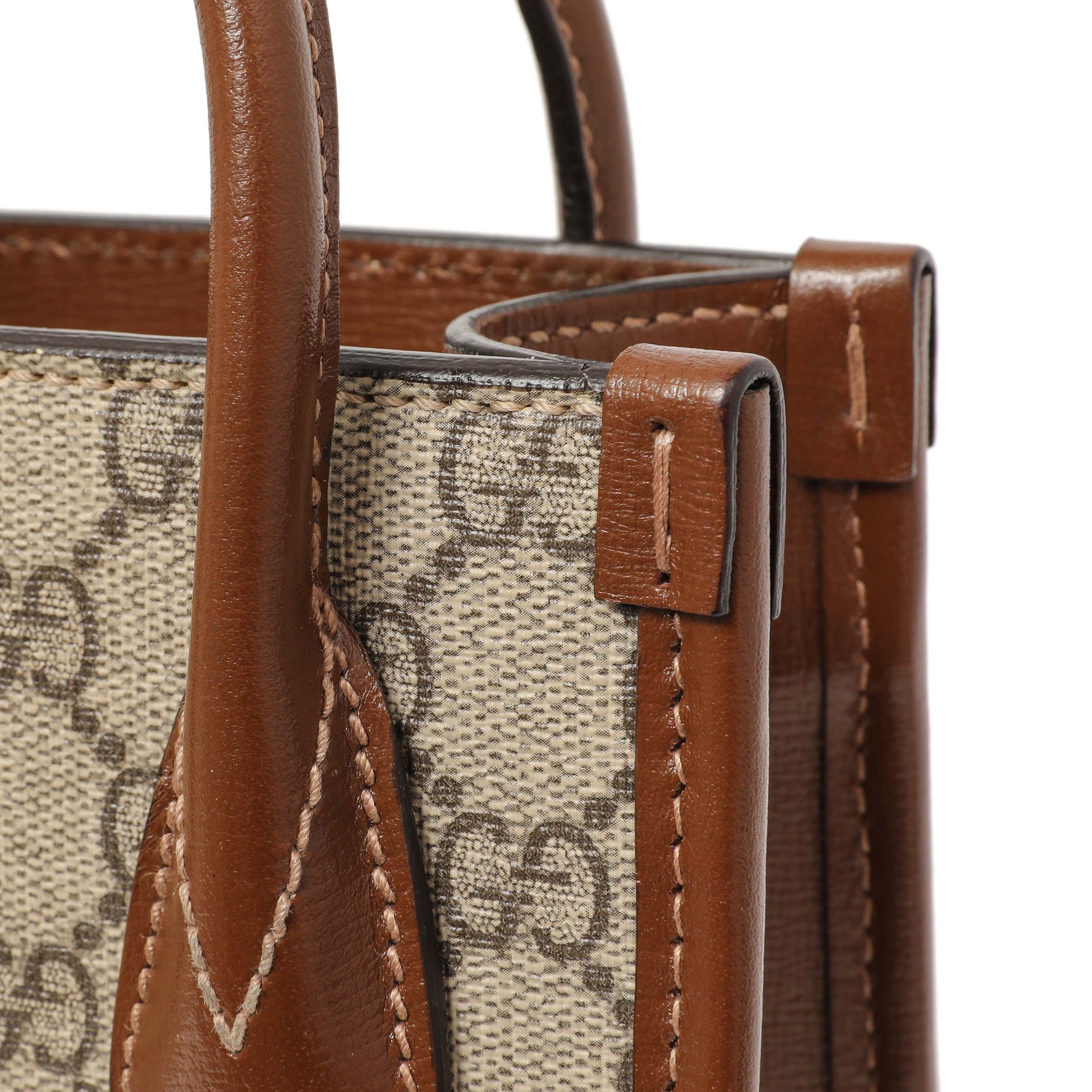 Exclusive Gucci GG Supreme Monogram Mini Retro Interlocking G Tote Bag — Alternate View 14