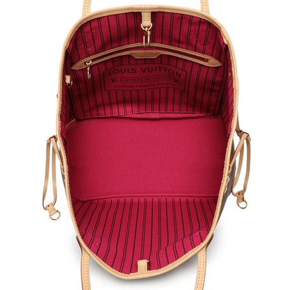 Exclusive Louis Vuitton Monogram Neverfull MM — Top View
