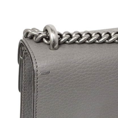 Exclusive Gucci Grey Calfskin Enamel Small Dionysus Shoulder Bag — Alternate View 12