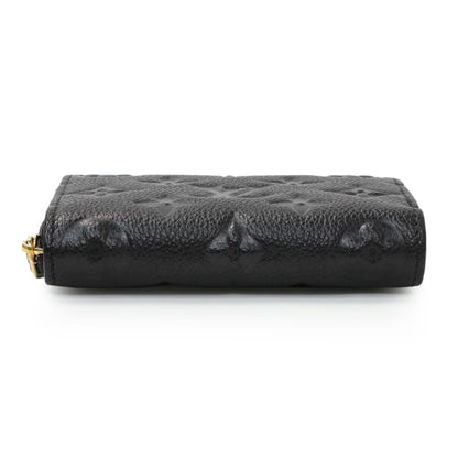 Exclusive Louis Vuitton Black Empreinte Zippy Coin Purse — Back View