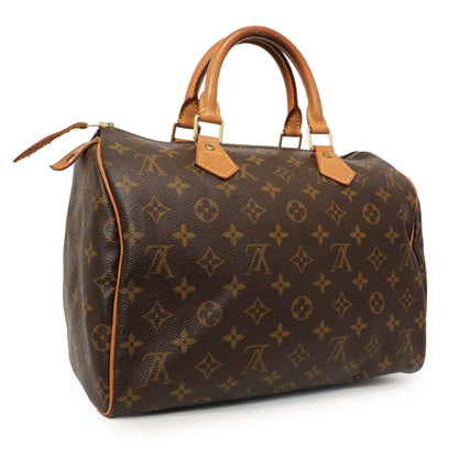 Exclusive Louis Vuitton Monogram Speedy 30 — Side View