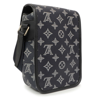 Exclusive Louis Vuitton Savane Monogram Elephant Chapman Messenger BB — Back View