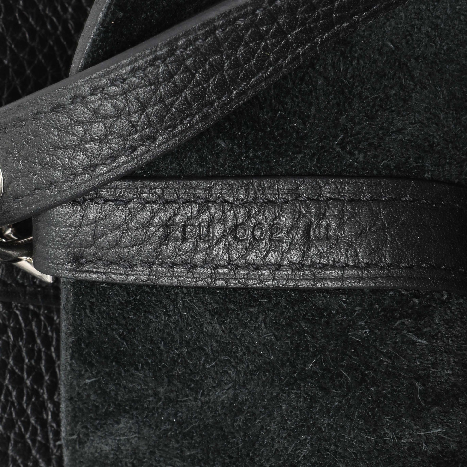 Exclusive Hermes Black Clemence Picotin Lock 18 — Lifestyle View