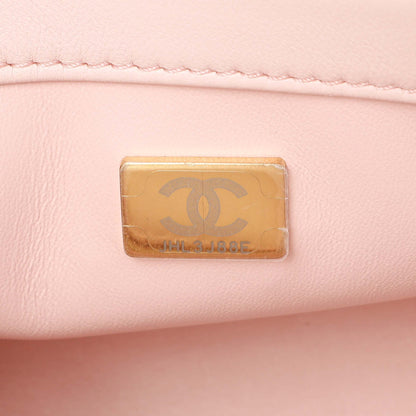 Exclusive Chanel Pink Quilted Lambskin Mini Pearl Crush Flap — Alternate View 7