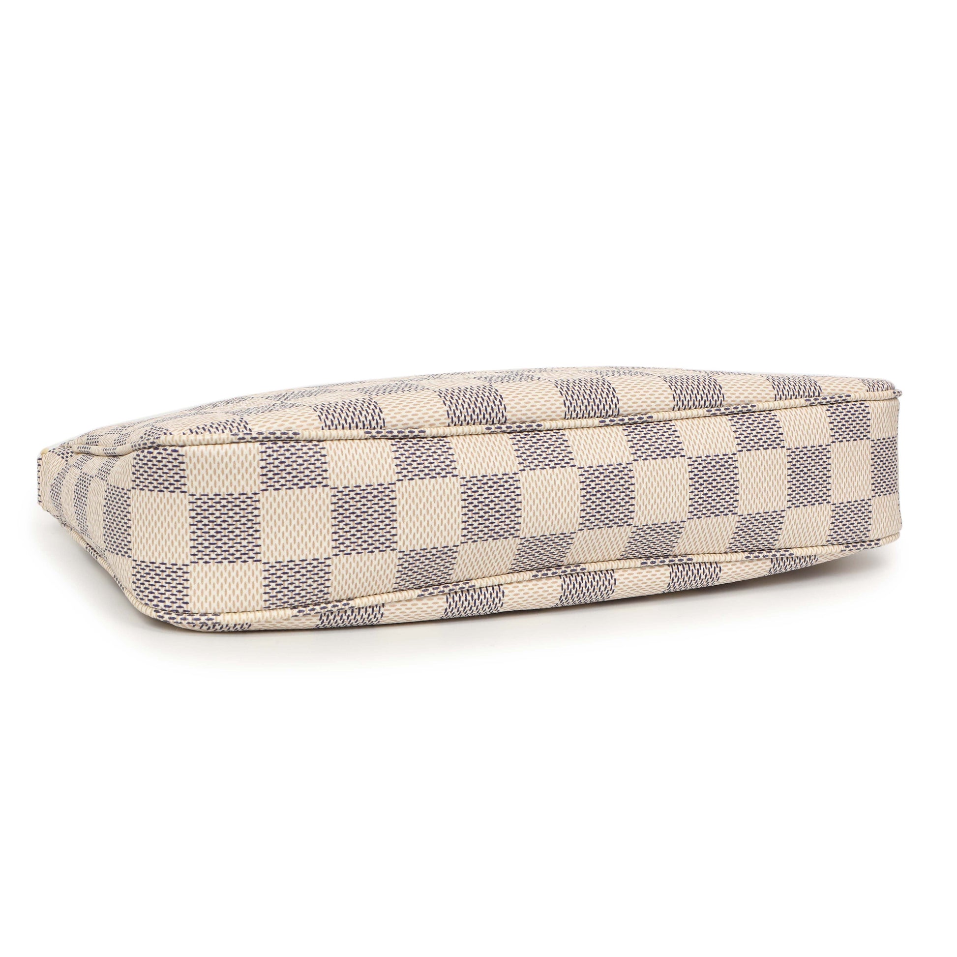 Exclusive Louis Vuitton Damier Azur Pochette Accessoires NM — Back View