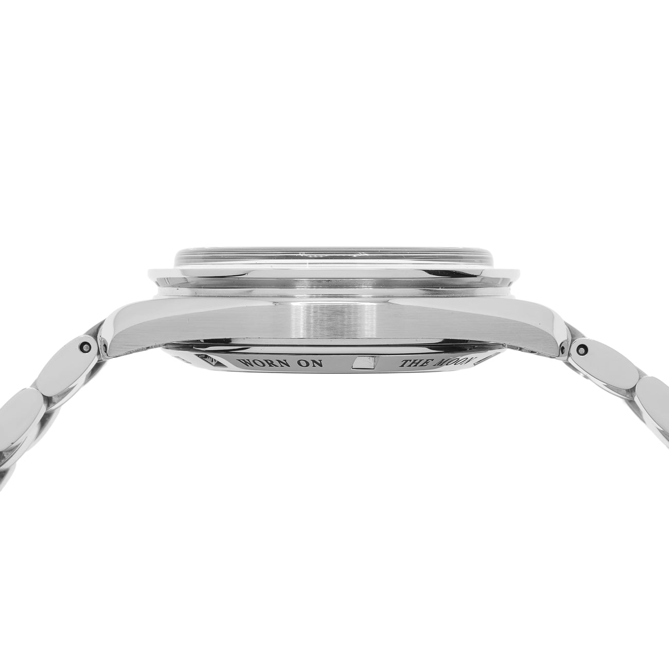 Exclusive Omega Stainless Steel Speedmaster Professional Moonwatch 3573.50.00 — Back View