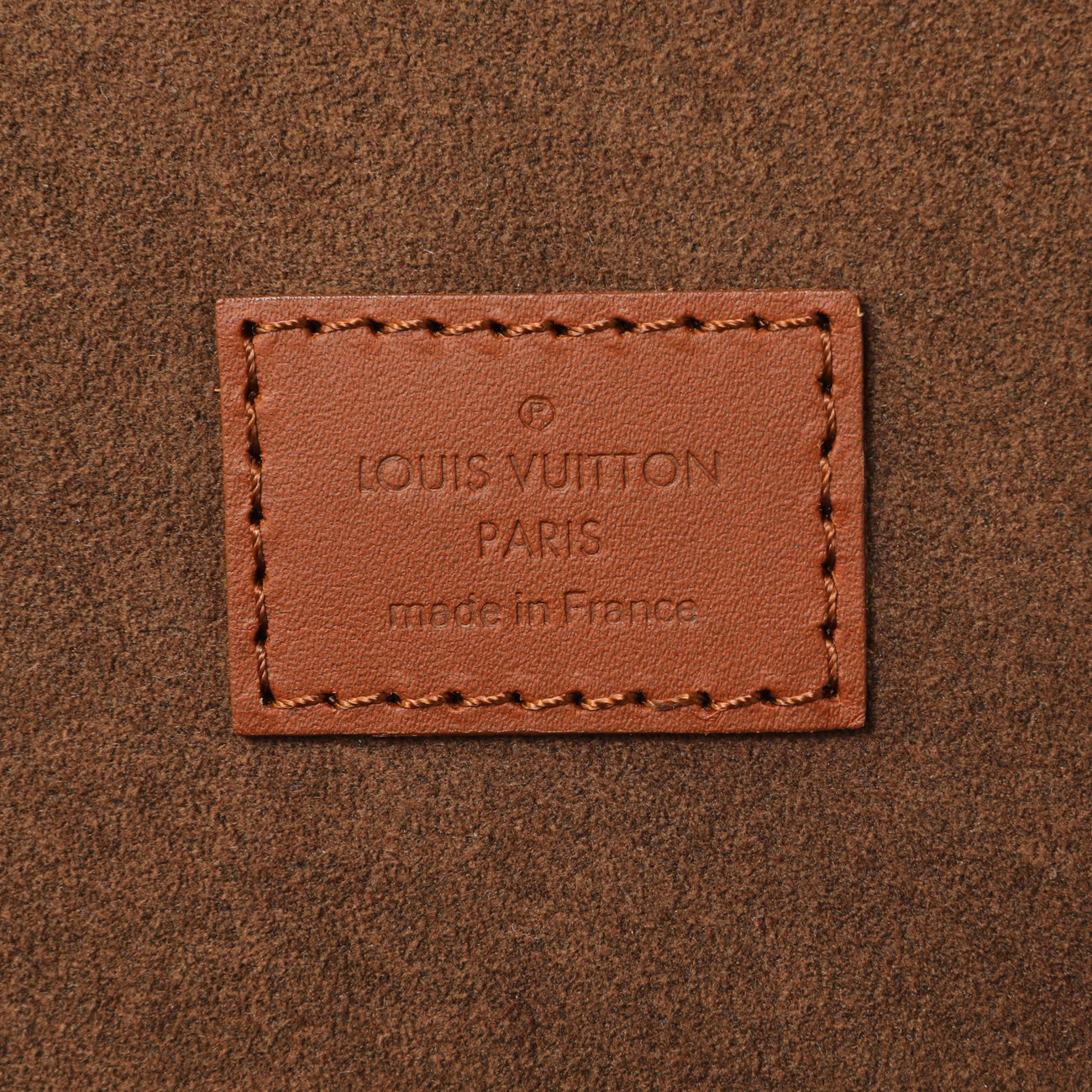 Exclusive Louis Vuitton Tobacco Nomade Laptop Document Case — Detail View