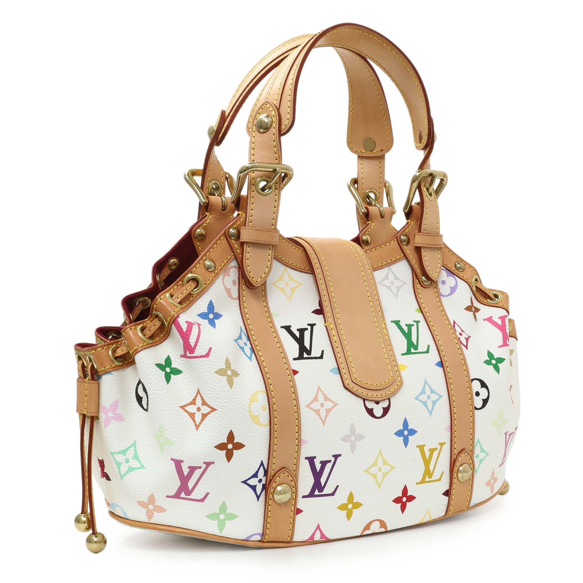 Exclusive Louis Vuitton Monogram Multicolor Theda GM — Side View