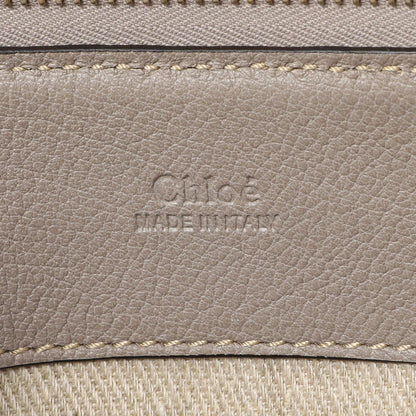 Exclusive Chloe Cashmere Grey Buffalo Mini Edith — Detail View