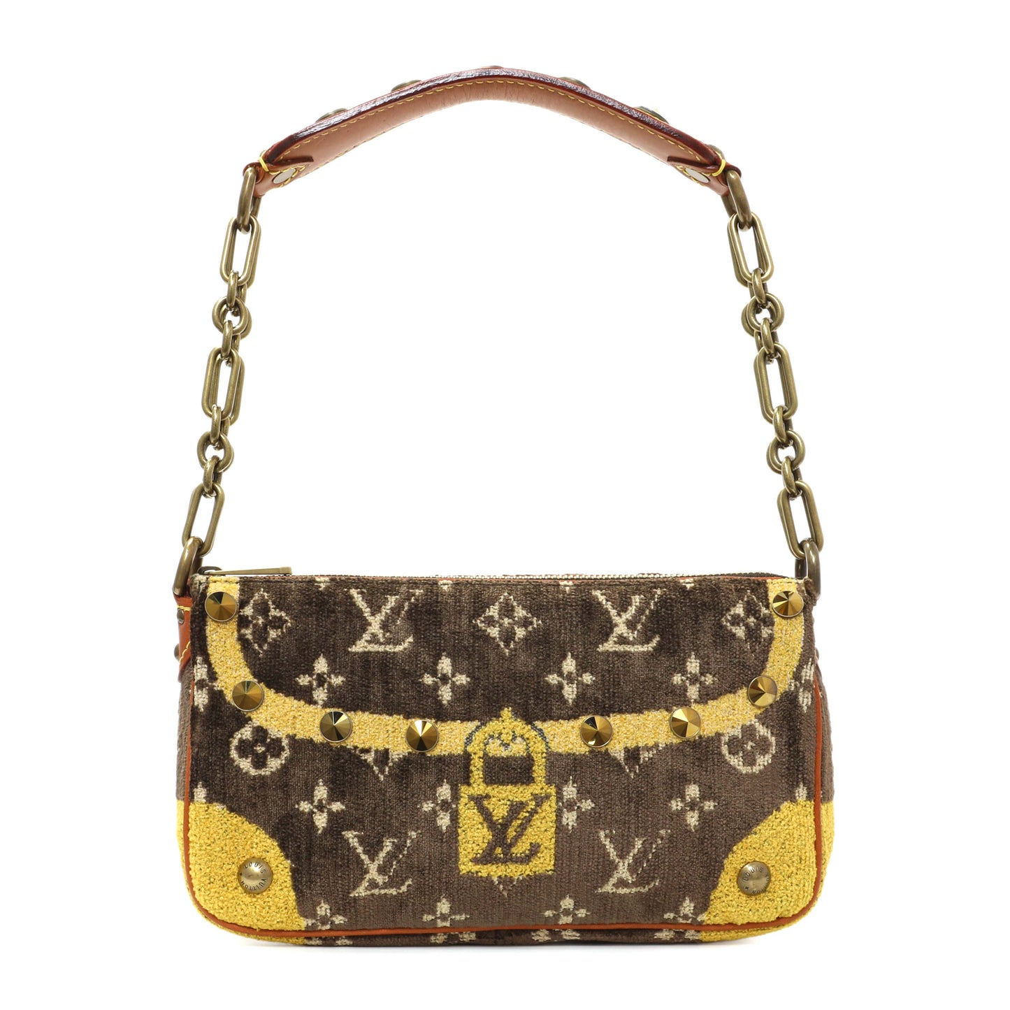 Exclusive Louis Vuitton Monogram Trompe L'oeil Pochette — Front View