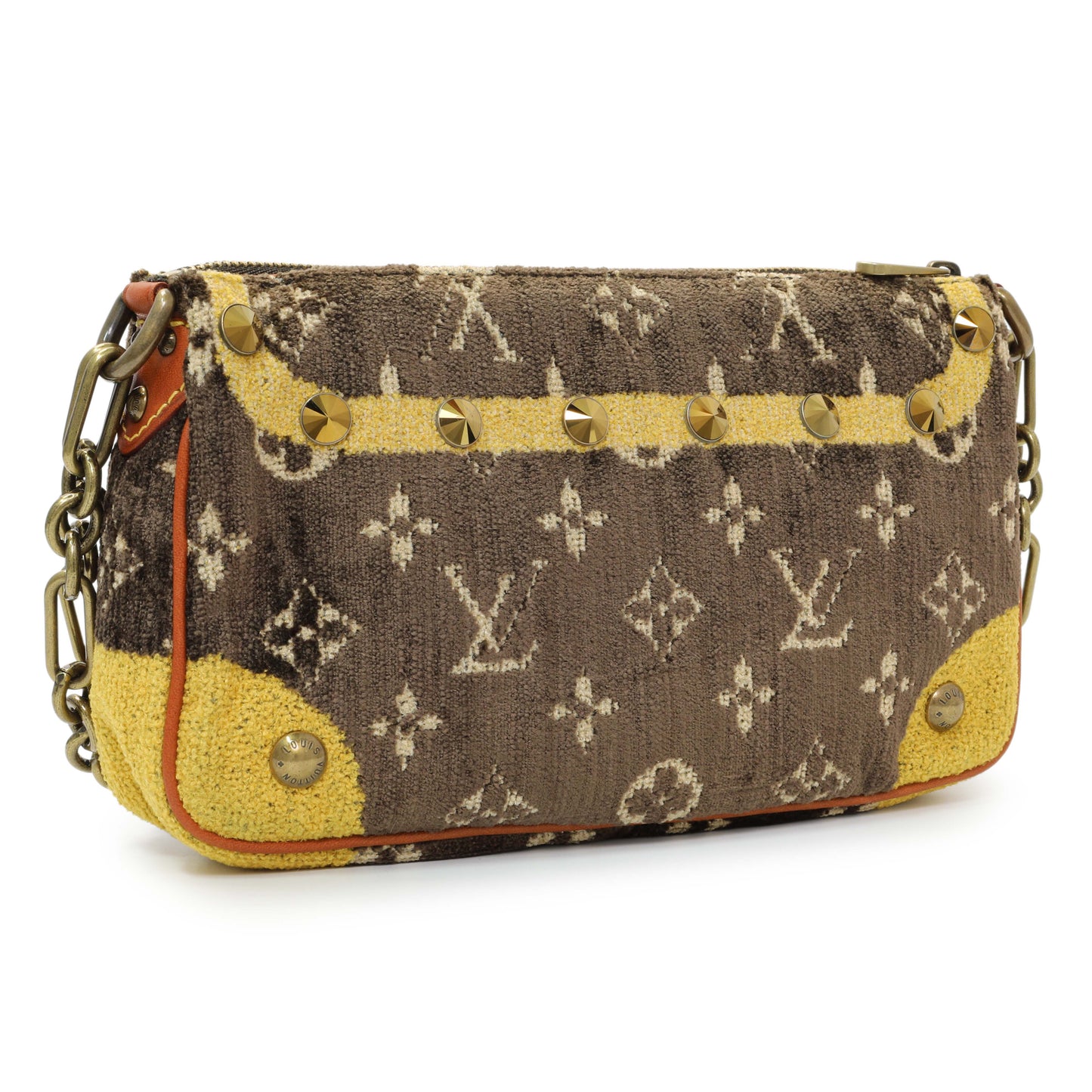 Exclusive Louis Vuitton Monogram Trompe L'oeil Pochette — Side View