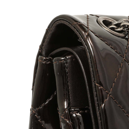 Exclusive Chanel Metallic Brown Quilted Patent 2.55 Reissue 226 — Alternate View 7