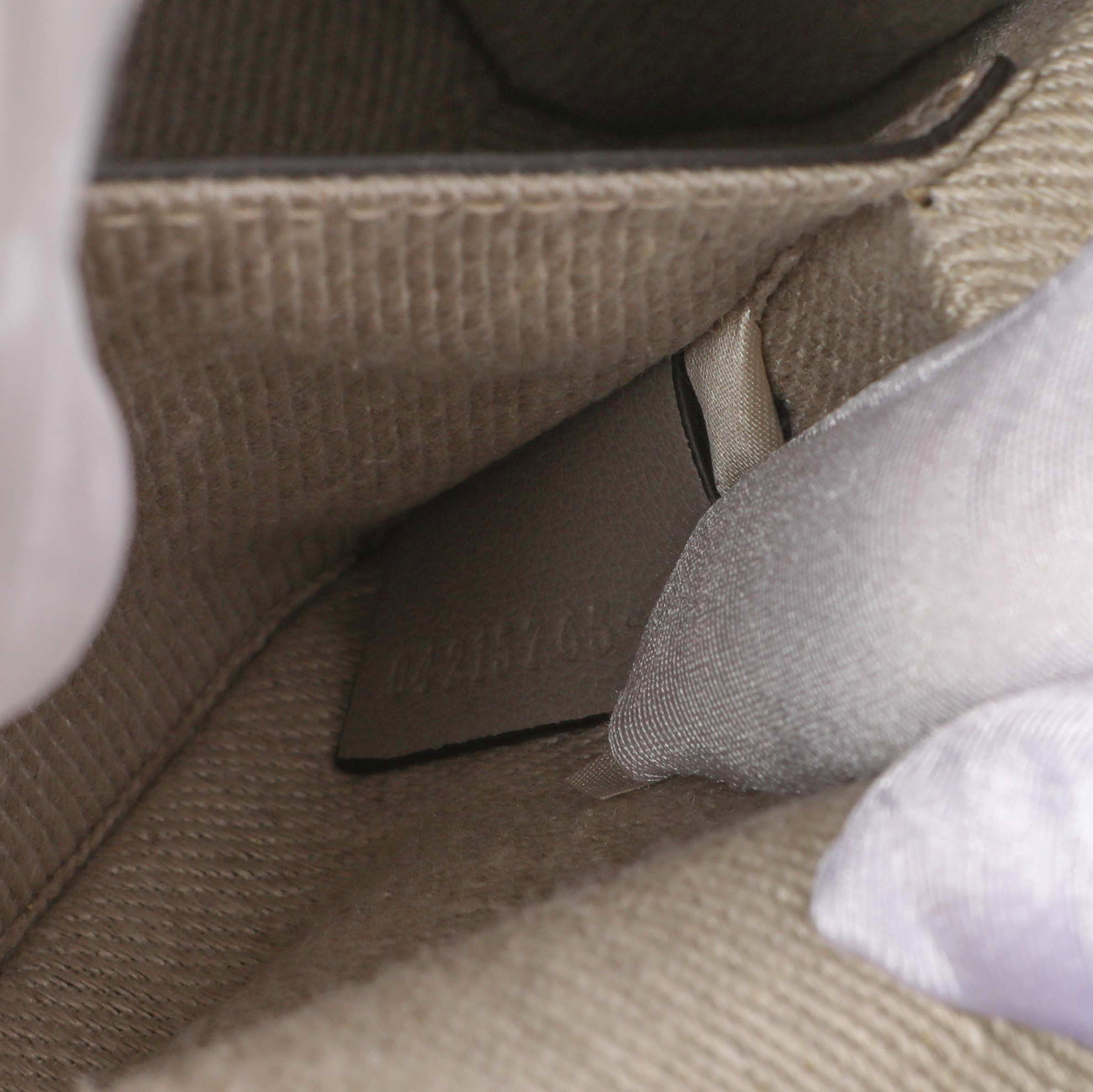 Exclusive Chloe Cashmere Grey Buffalo Mini Edith — Lifestyle View