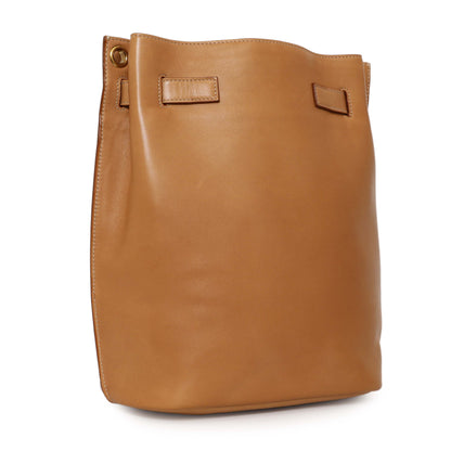 Exclusive Saint Laurent Seau Calfskin Bucket Bag — Side View